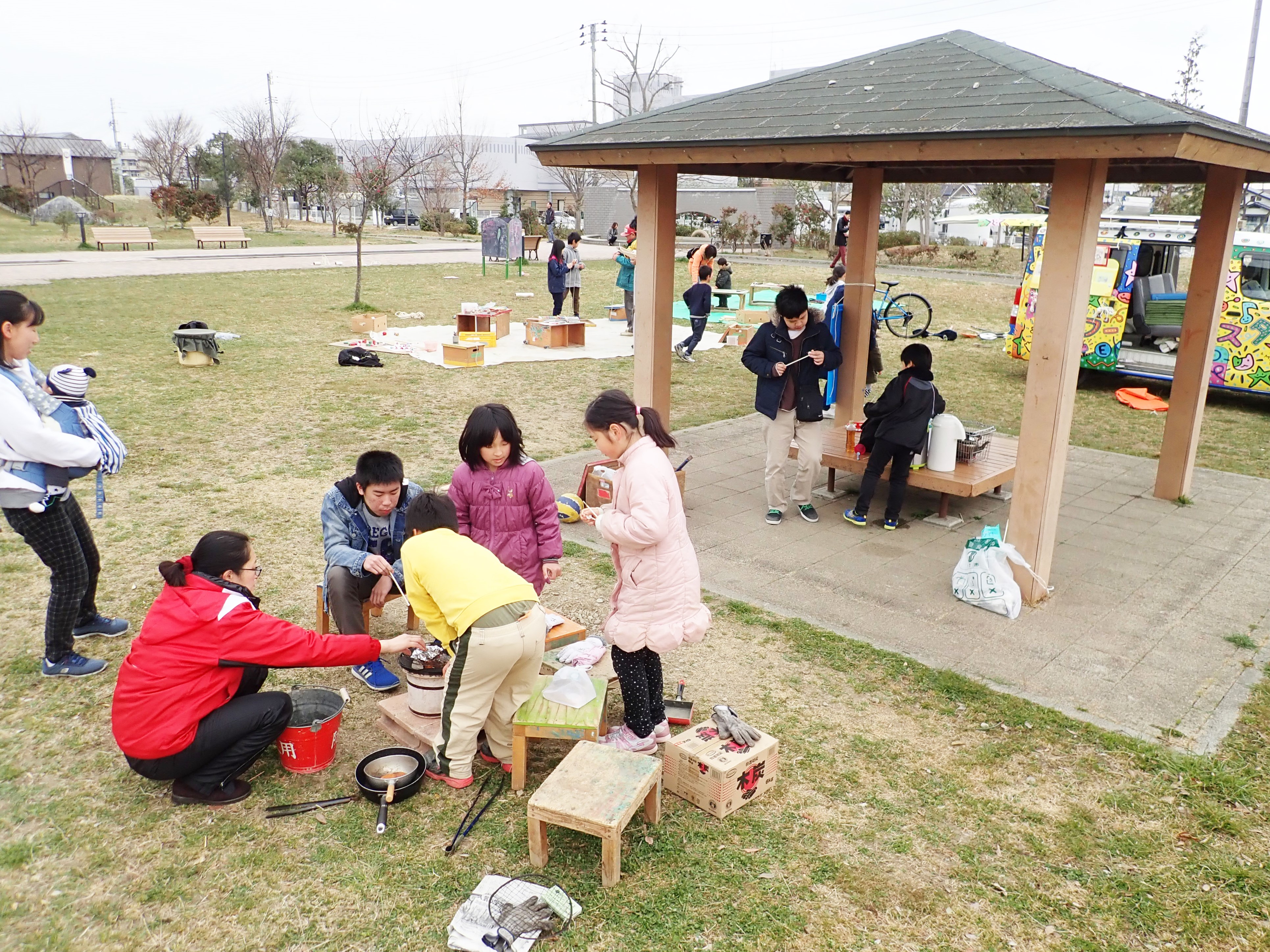  七郷中央公園冒険あそび場 