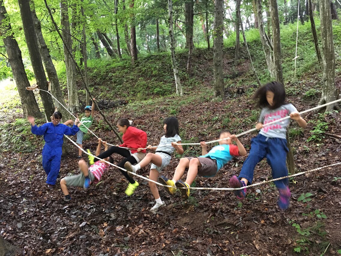 青梅のプレーパーク 森もり♪あそぶ