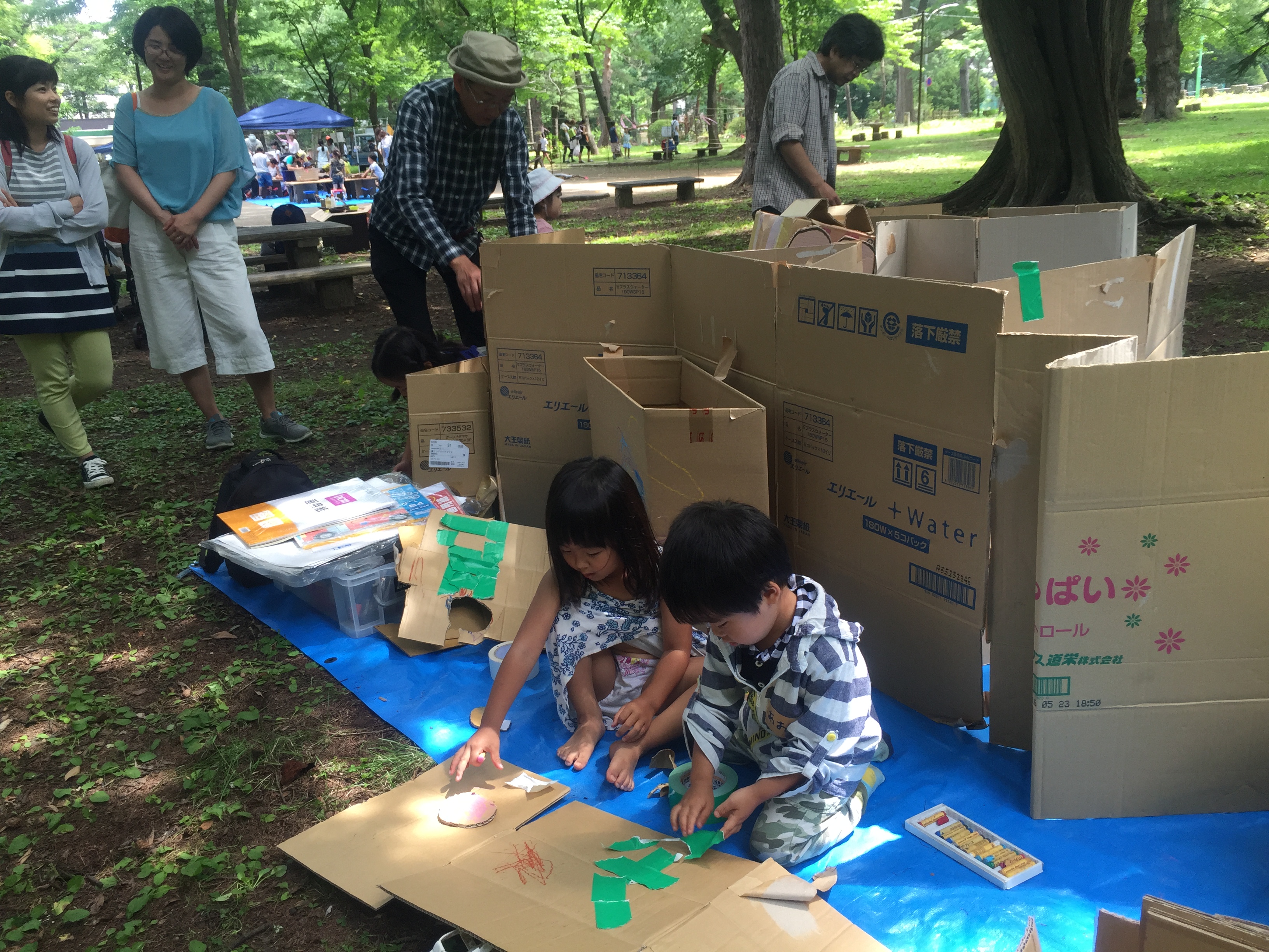 ちょこっとプレーパーク in 円山公園