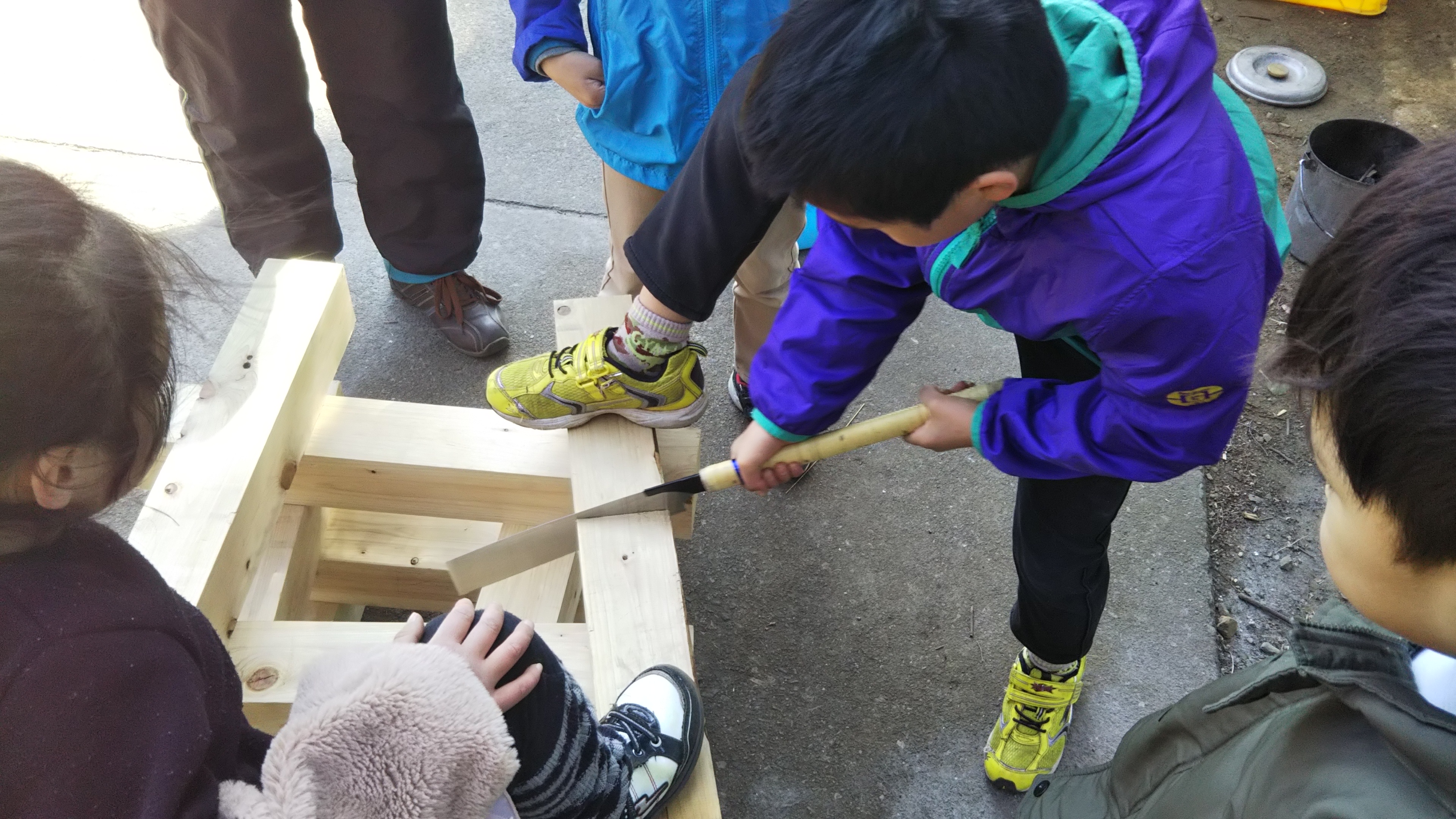 里のソトプレ！