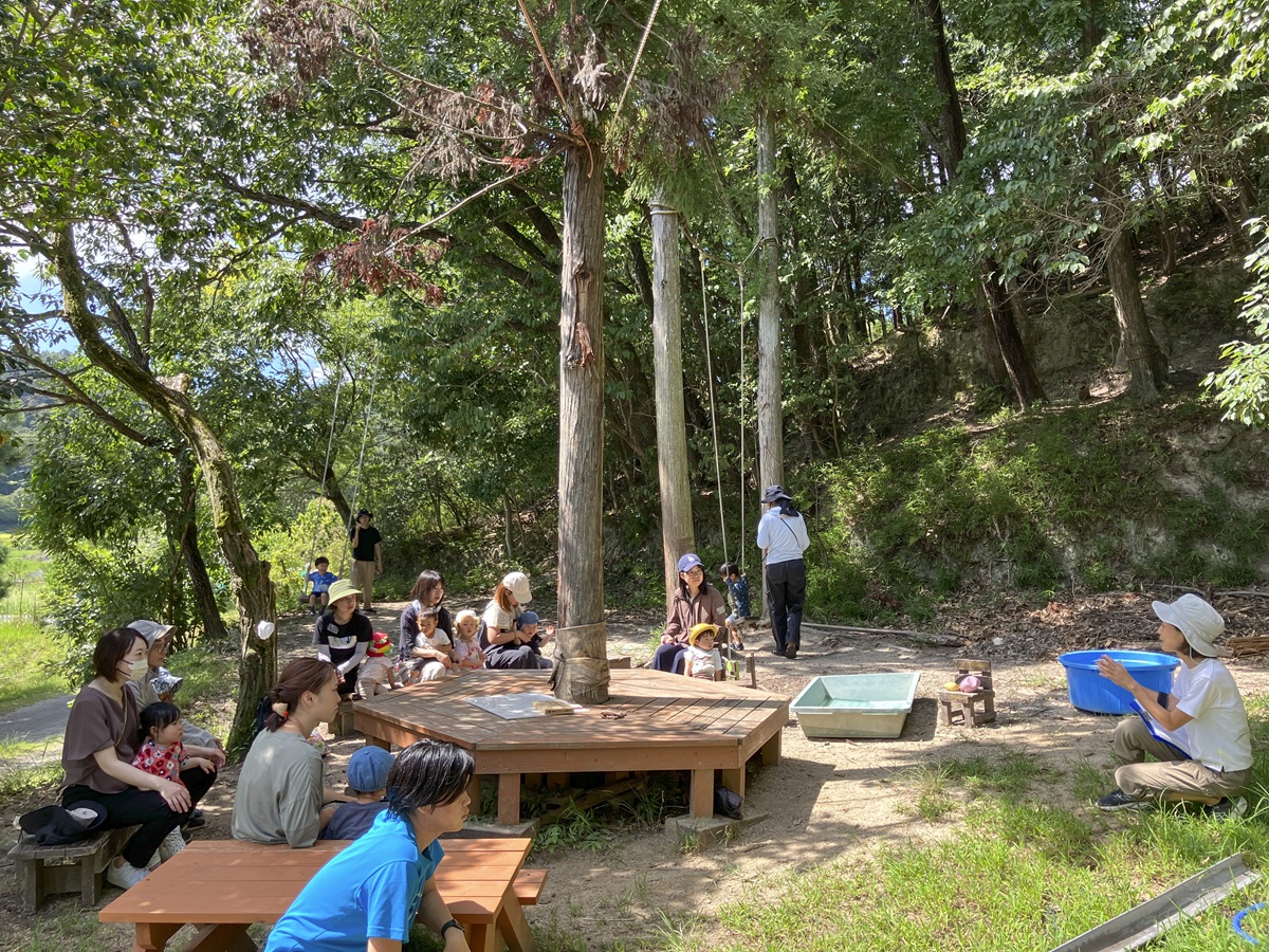 備前プレーパーク！森の冒険ひみつ基地
