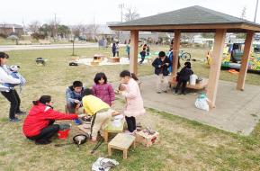  七郷中央公園冒険あそび場 